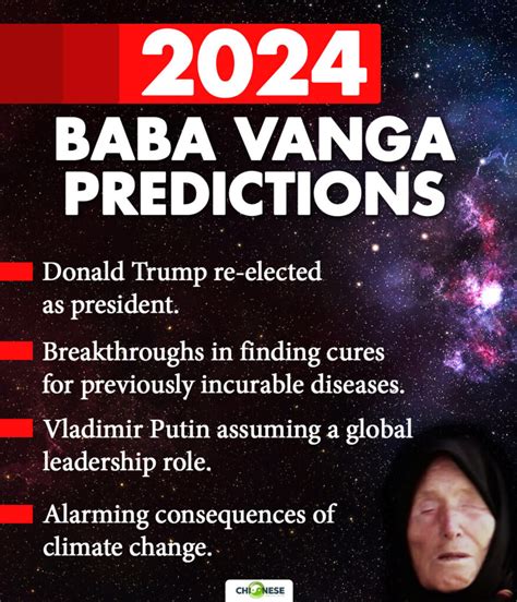 Baba Vanga's Predictions For 2024 And When The World Might .
